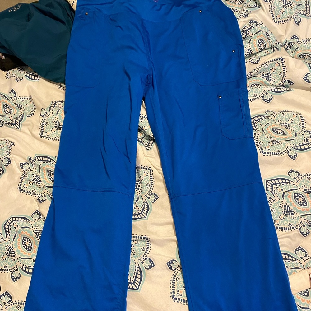 Pure Label yoga by healing hand scrub pants sz xl